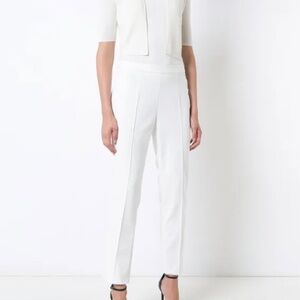 AKRIS Punto Bolero Cream Cardigan Crop Sweater Wool Quarter Sleeve